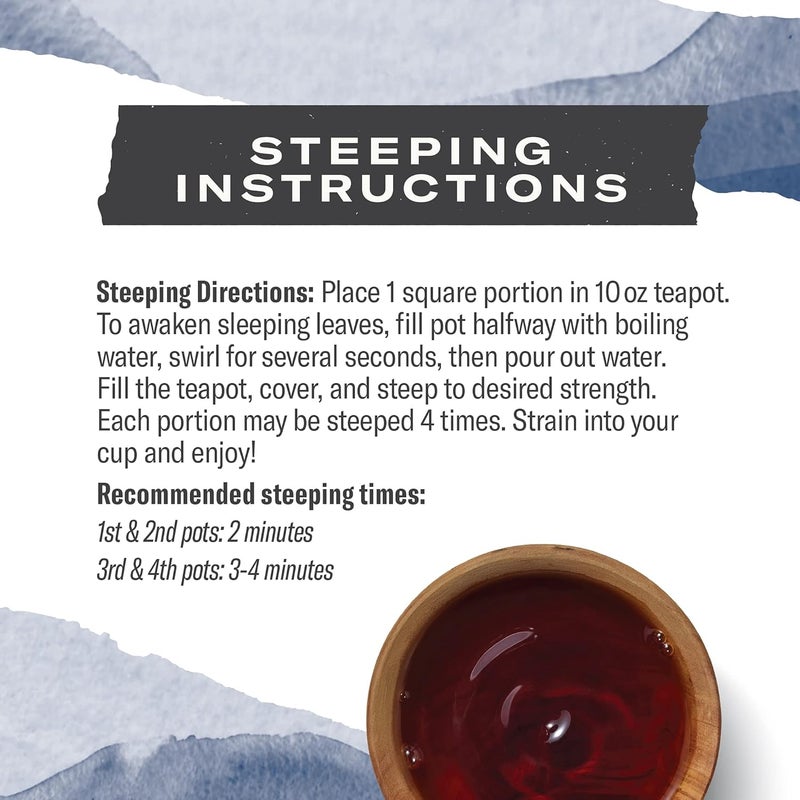 Numi Organic Aged Pu-Erh Tea Brick - Image 4